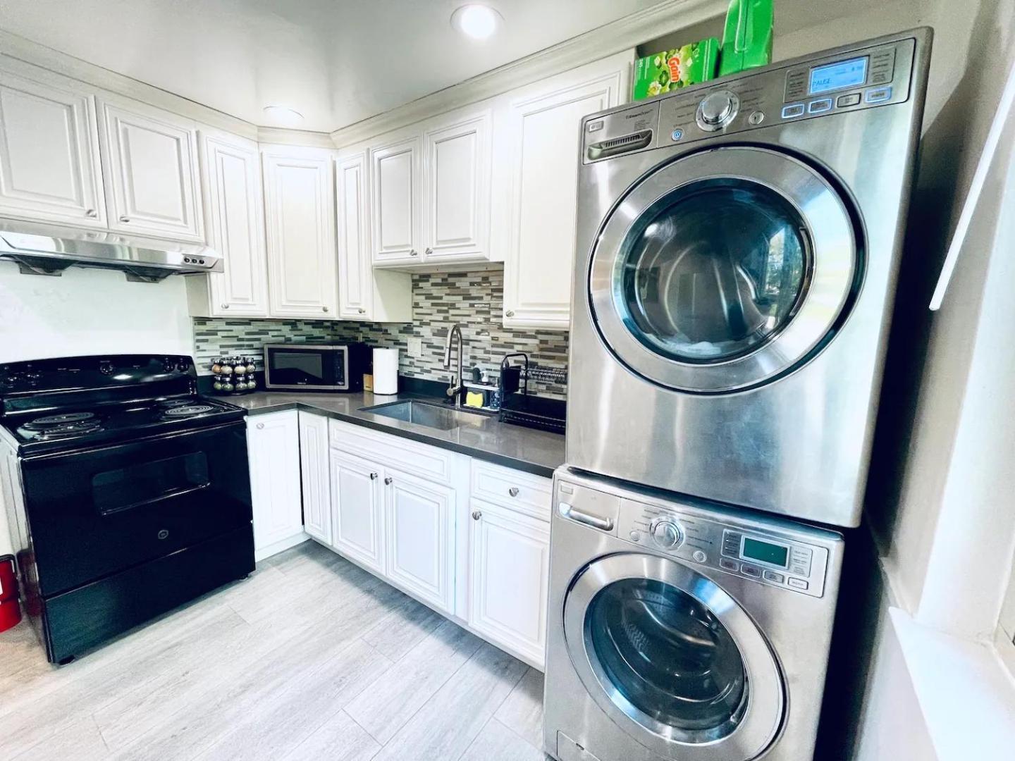 2Br Apt With Brand New Super Quite Ac, Washer, Dryer, Free Ev Station, Free Parking In Cupertino 森尼维耳市 外观 照片