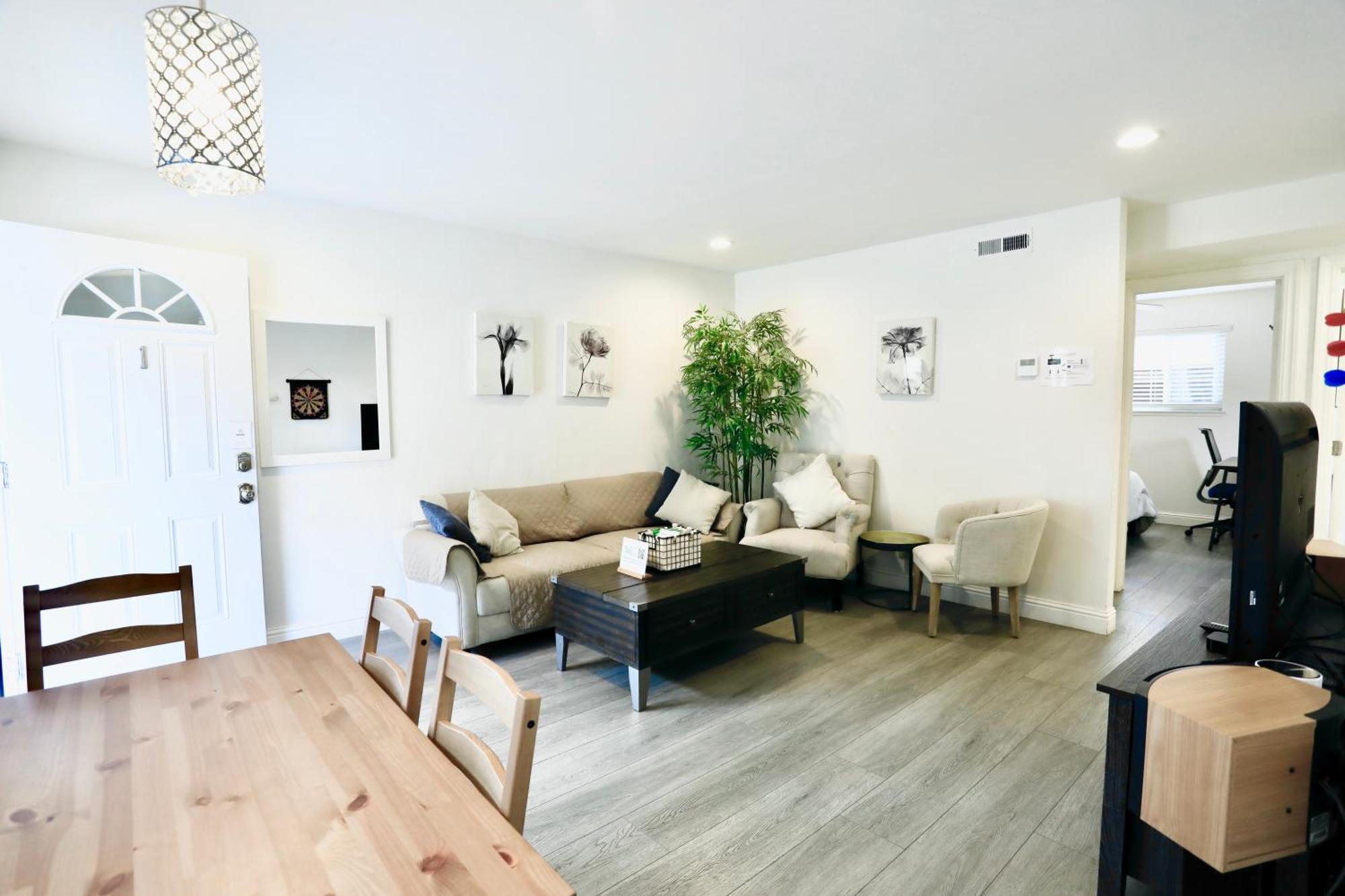 2Br Apt With Brand New Super Quite Ac, Washer, Dryer, Free Ev Station, Free Parking In Cupertino 森尼维耳市 外观 照片