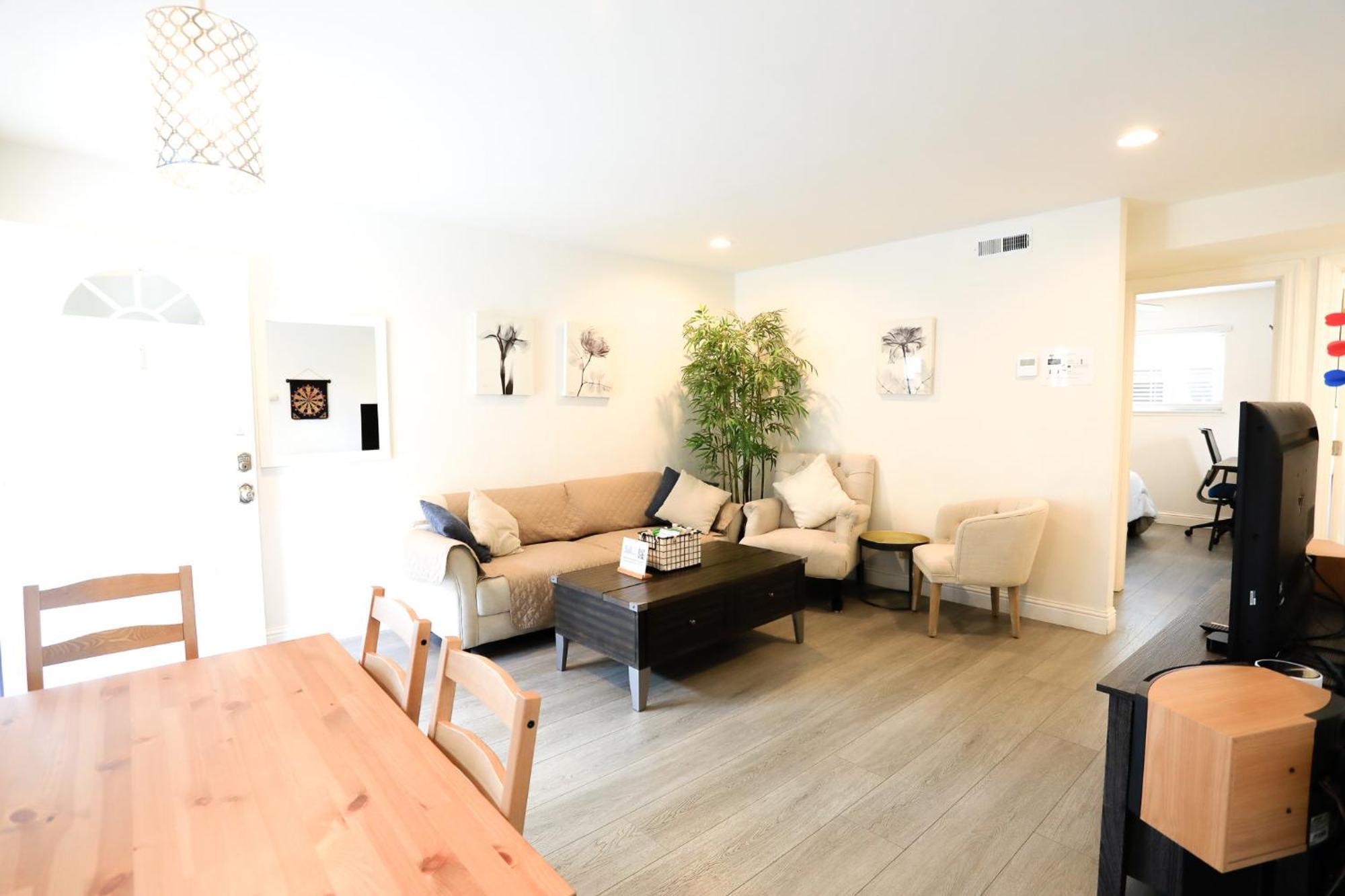 2Br Apt With Brand New Super Quite Ac, Washer, Dryer, Free Ev Station, Free Parking In Cupertino 森尼维耳市 外观 照片
