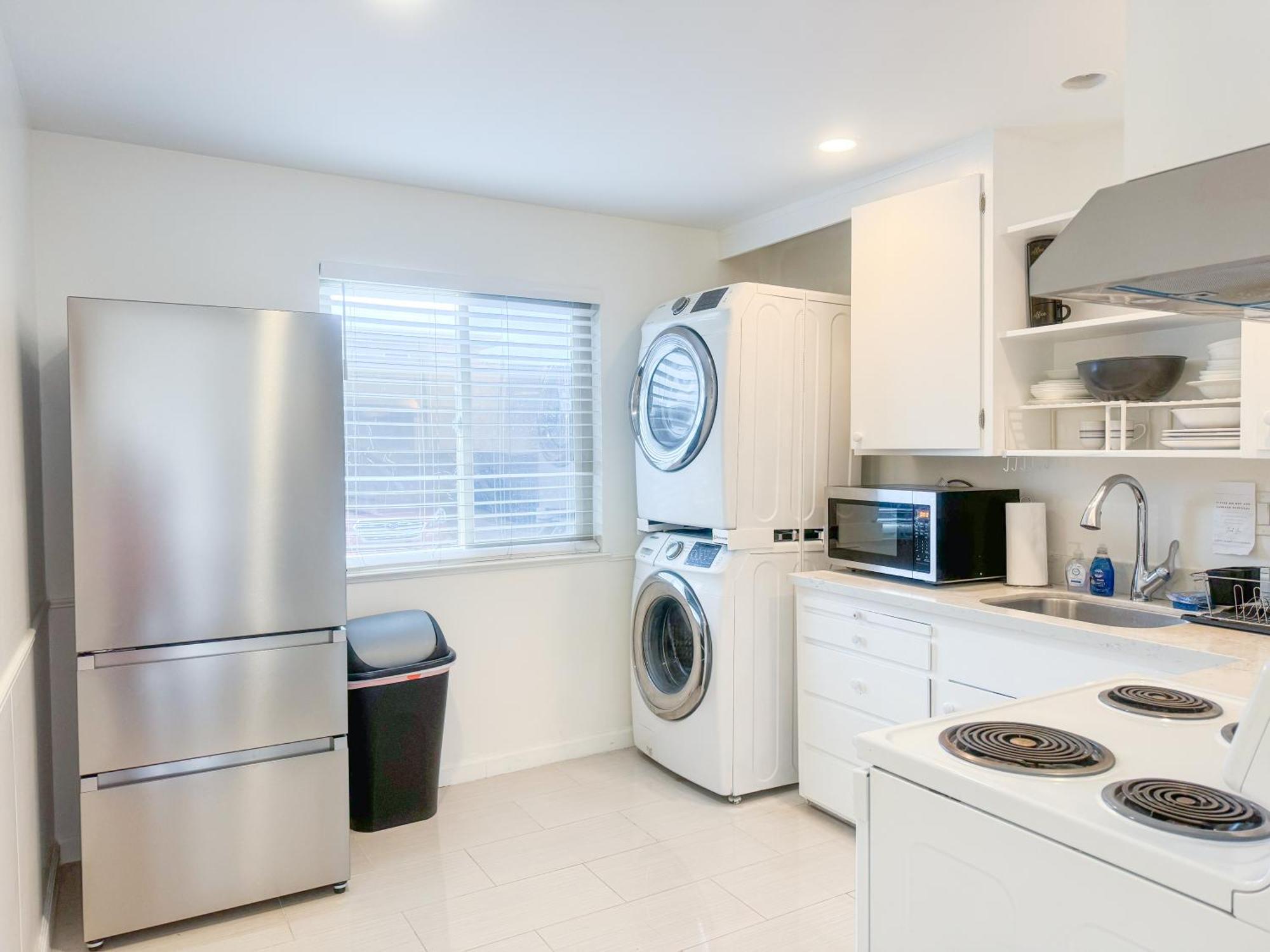 2Br Apt With Brand New Super Quite Ac, Washer, Dryer, Free Ev Station, Free Parking In Cupertino 森尼维耳市 外观 照片